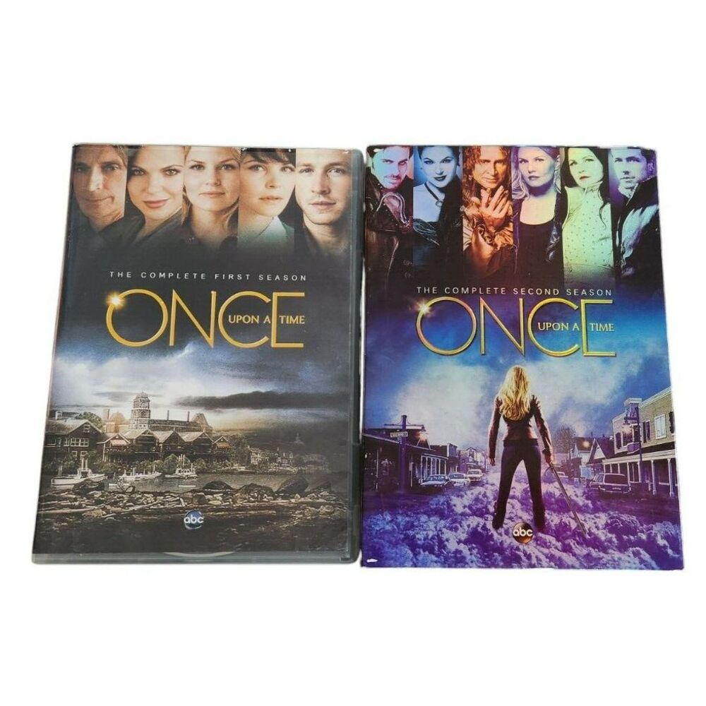 Once Upon a Time The Complete First and Second Seasons DVD Box Sets ABC Studios